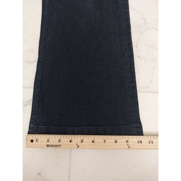 Lauren Jeans Co Ralph Lauren Dark Wash Flare Denim Jeans sz 6 - Picture 13 of 13